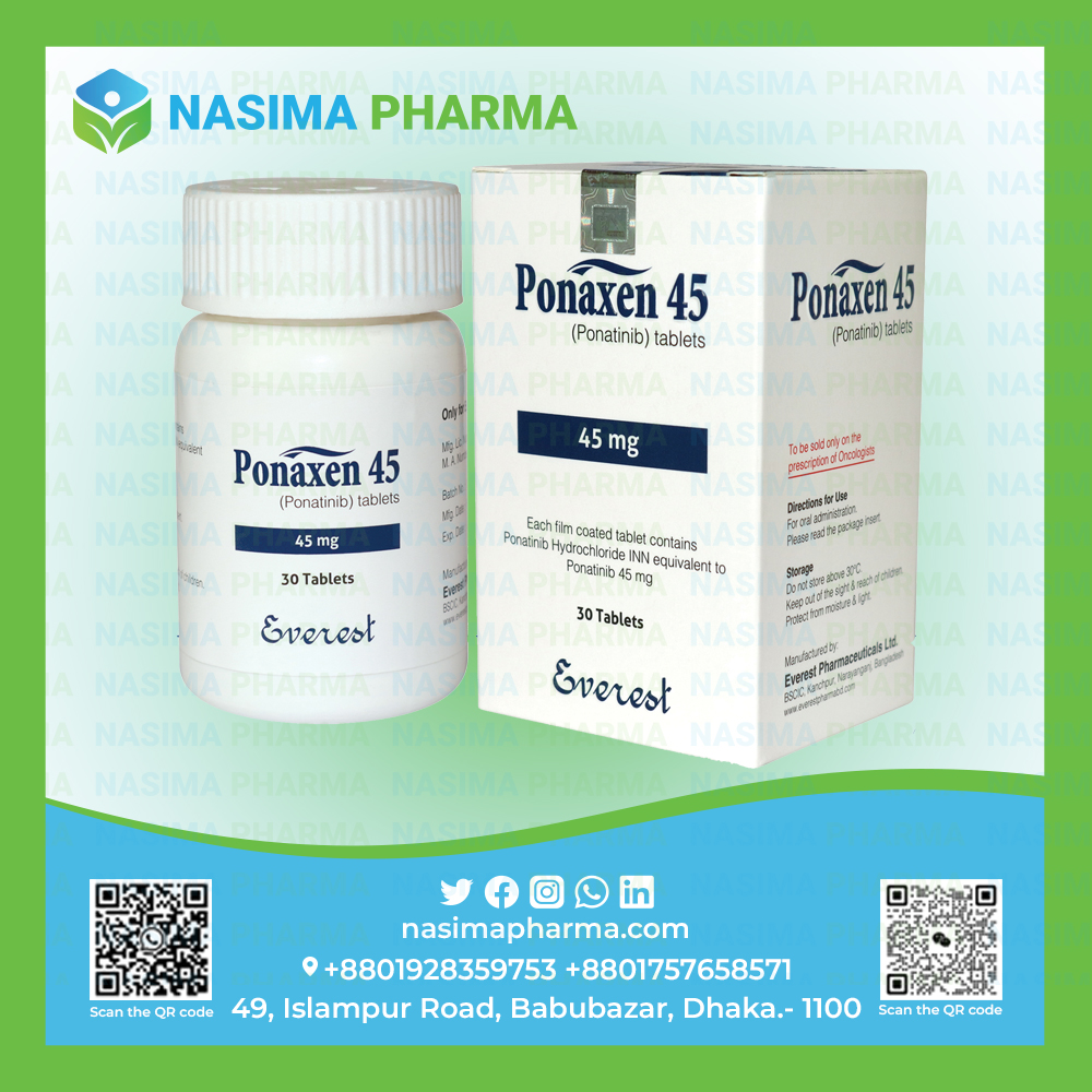 Ponaxen 45 mg ( Ponatinib INN 45 mg)