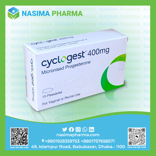 Cyclogest 400 mg (Progesterone)
