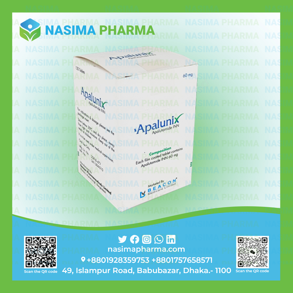 apalunix 60mg (Apalutamide INN)