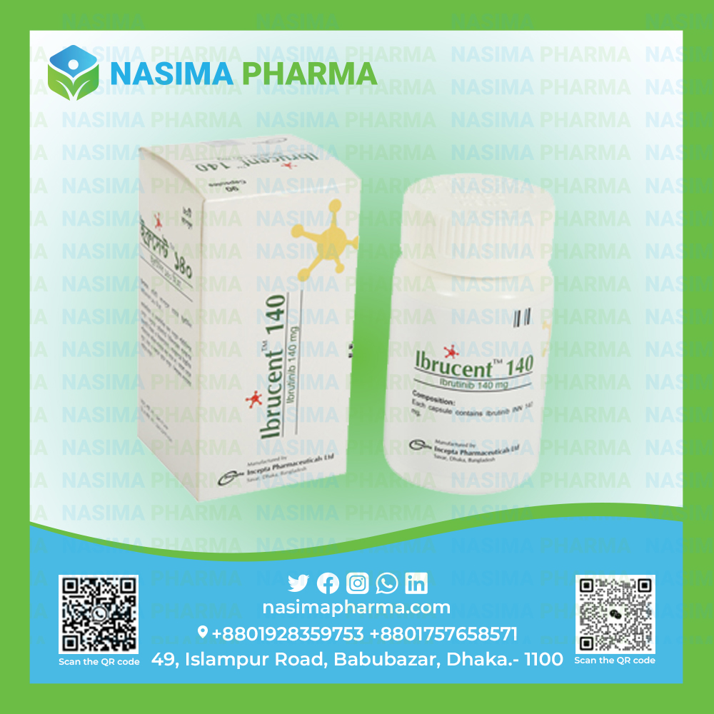 Ibrucent 140mg ( Ibrutinib)