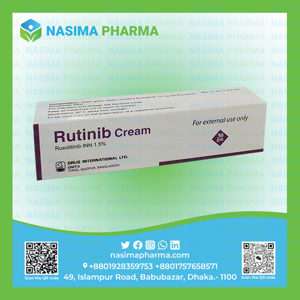 Rutinib (Ruxolitinib cream)