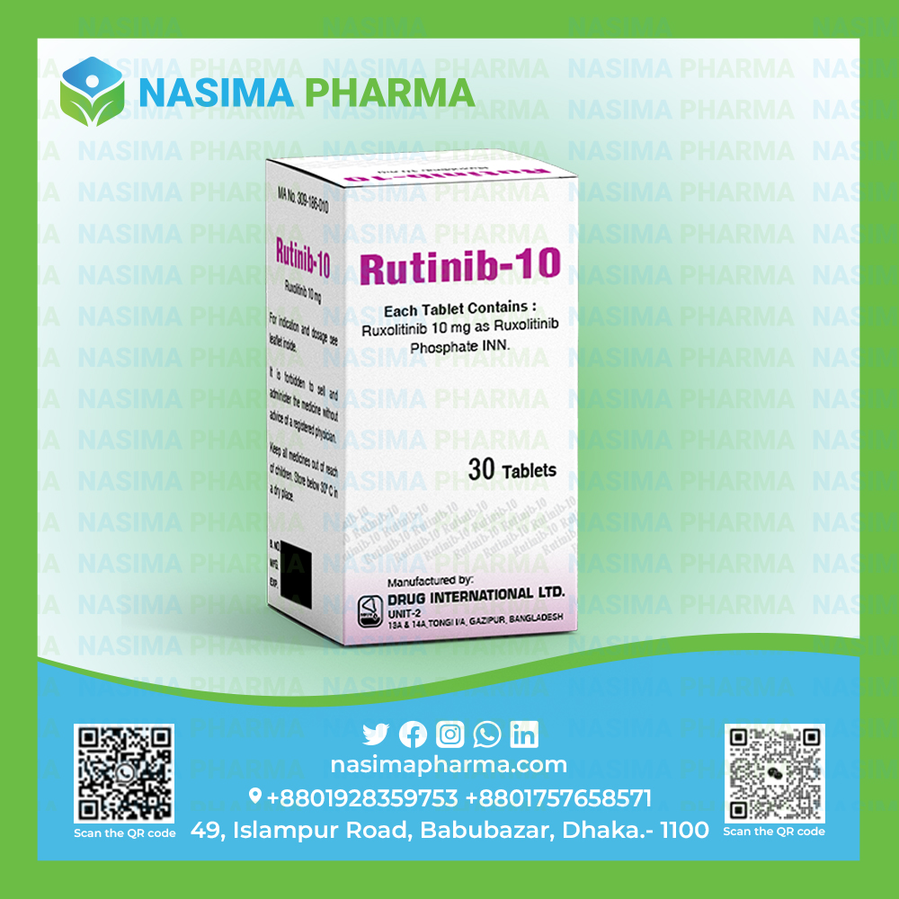 Rutinib 10mg (Ruxolitinib )