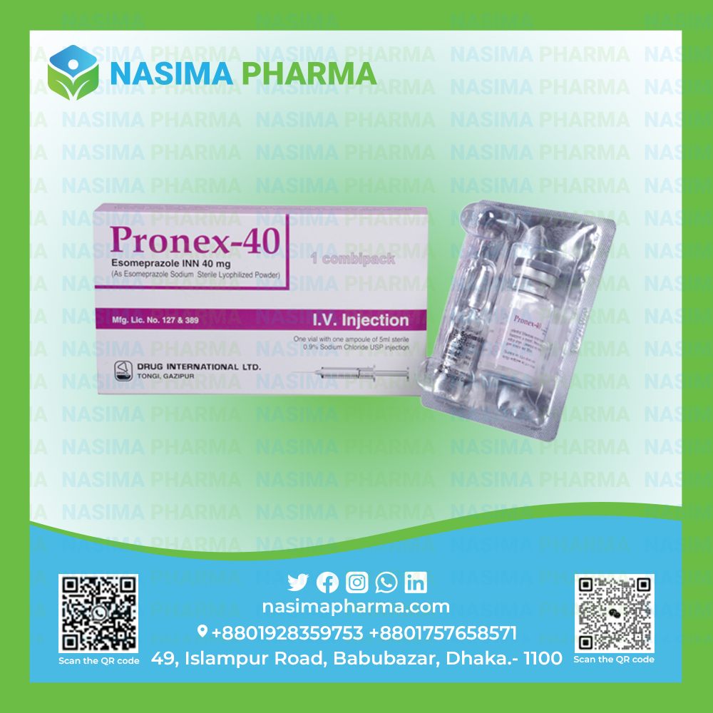 Pronex - 40mg (Esomeprazole INN)