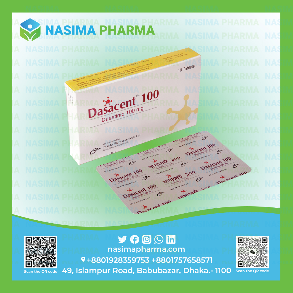 Dasacent - 100 mg (Dasatinib)