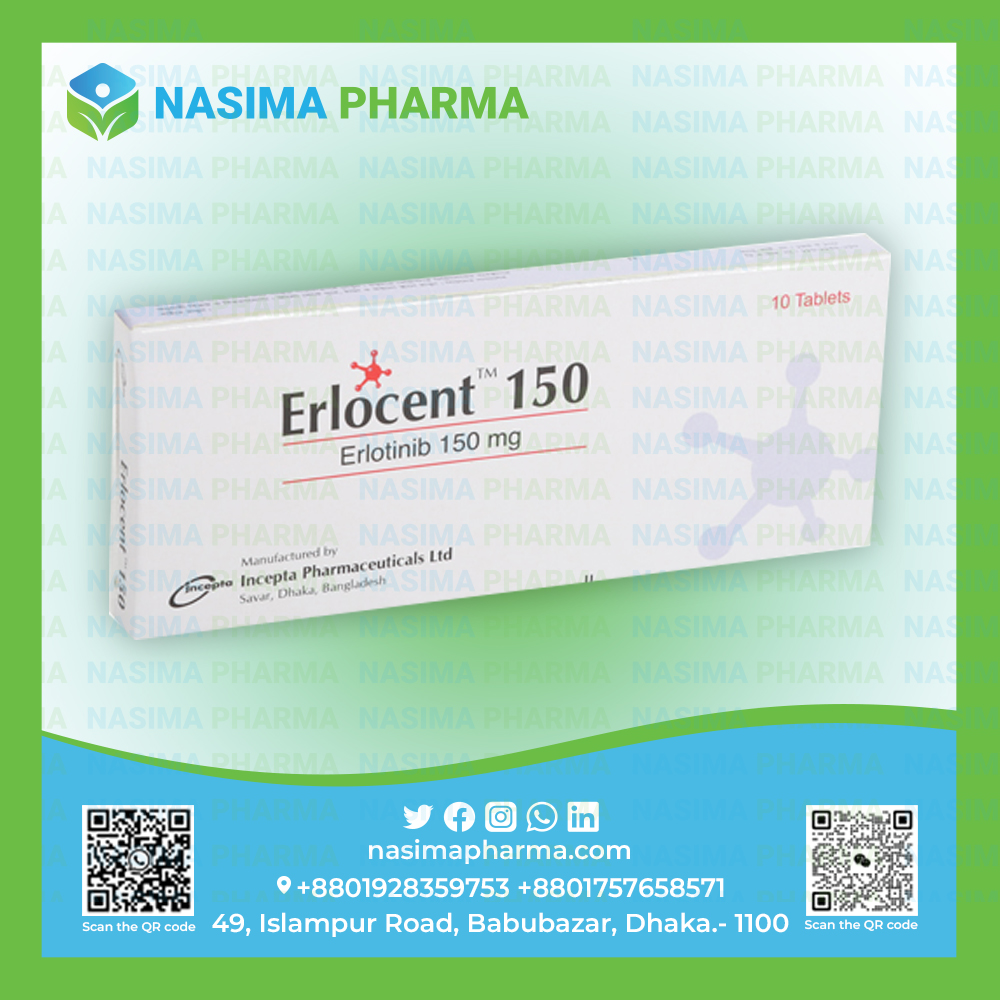 Erlocent - 150 mg (Erlotinib)