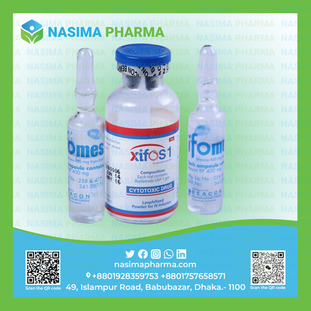 Xifos 1 mg (Ifosfamide )