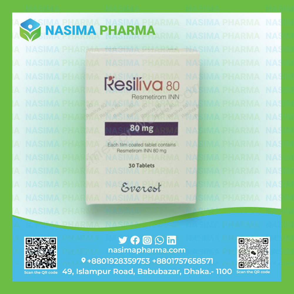 Resiliva 80mg (Resmetirom) Rx