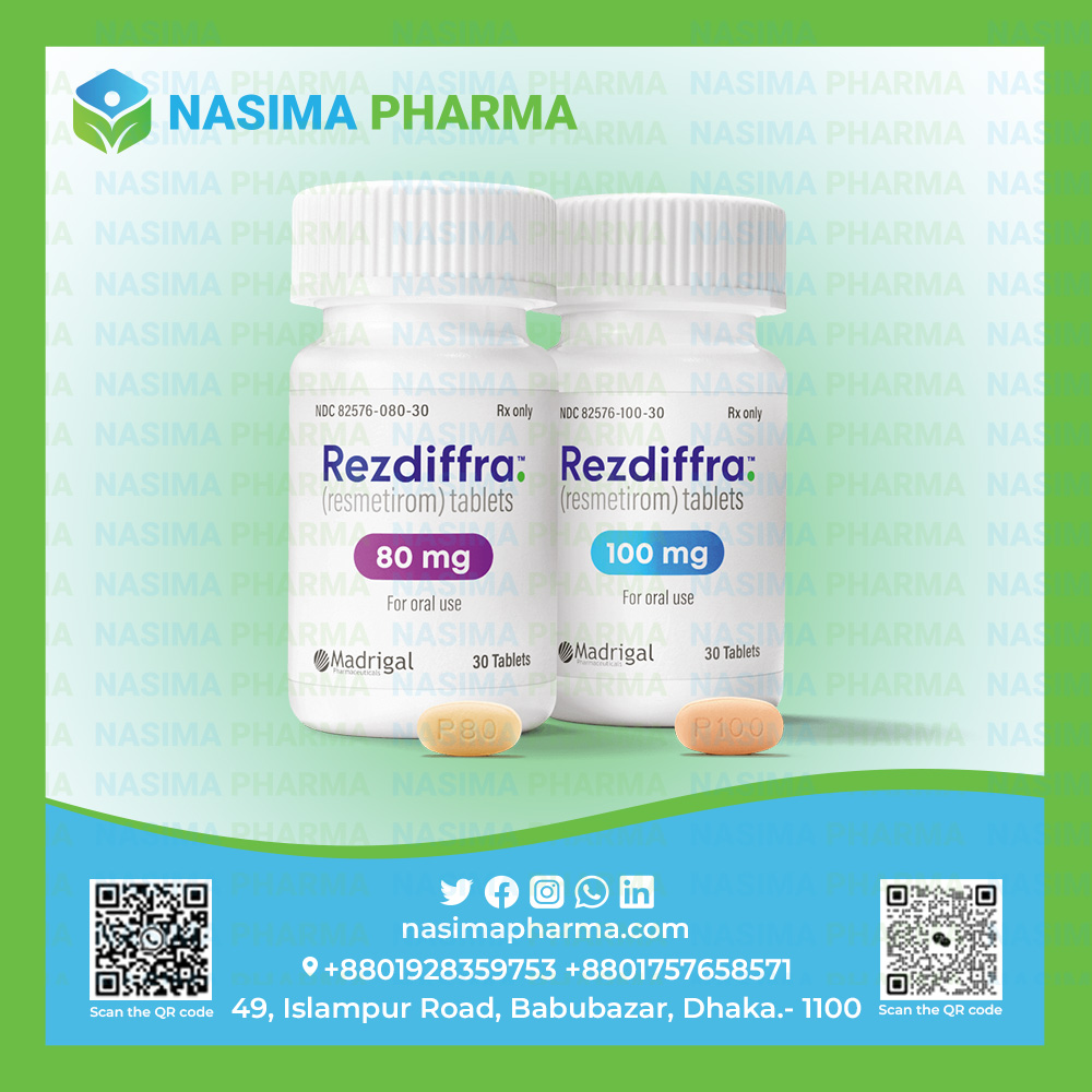 Rezdiffra (Resmetirom) Tablets – 80 mg